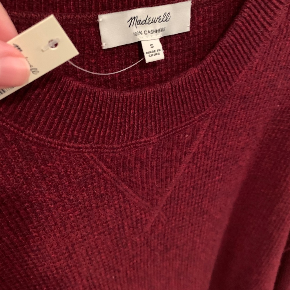 Madewell cashmere sweater